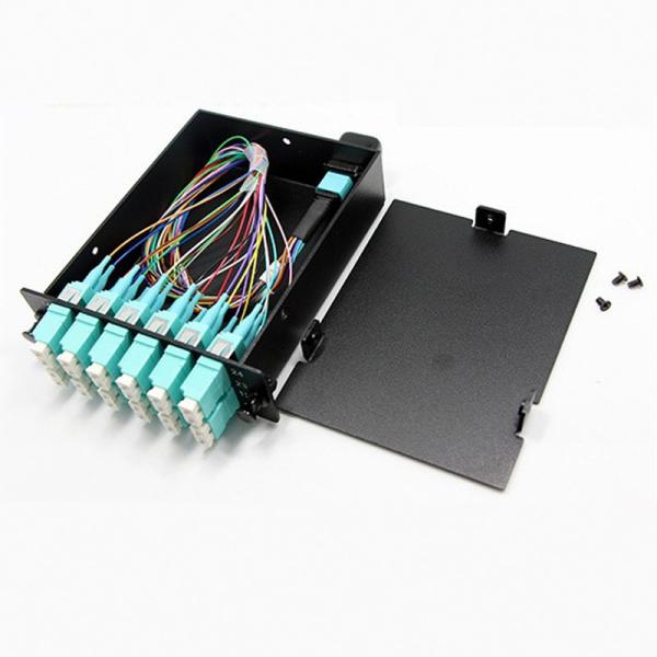 UPC APC SM MM MTP / MPO Fiber Optic Termination Box Rack Mount