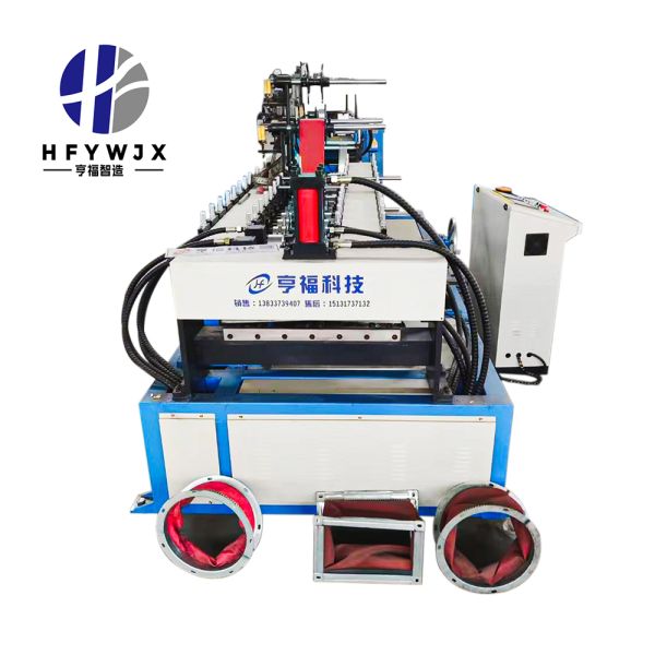 PLC Controlled Flexible Connection Production Line with 12 Forming Passes and Cr40 Main Shaft