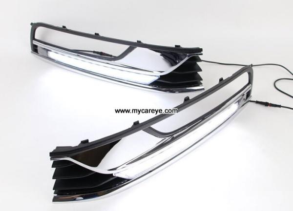 Volkswagen VW Magotan DRL LED Daytime Running Lights car driving daylight