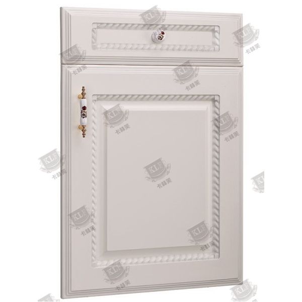 MDF Solid Core Molded Interior Doors , Four Panel Interior Wood Door