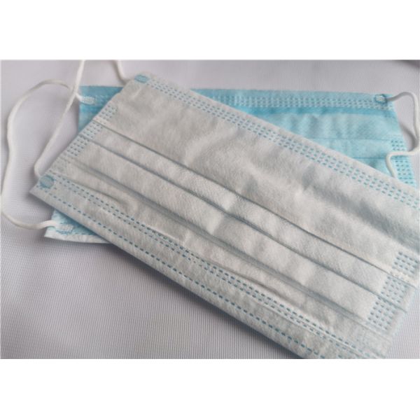 Meltblown Nonwoven Anti Pollution Disposable Dust 3Ply Earloop Face Mask