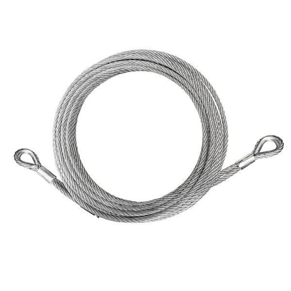 Factory Price Stainless Steel Lashing Steel Wire Rope Sling with Mechanically Spliced Flemish Eye