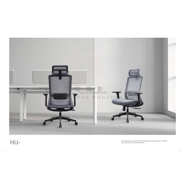 Modern Cheap High Back Computer Swivel Chair 3D Adjustable Arm Mesh Chair Executive Ergonomic Office Chair With Lumbar Support