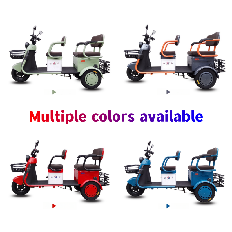 tricycle motorized cargo three wheel scooters bike tricycle for adults