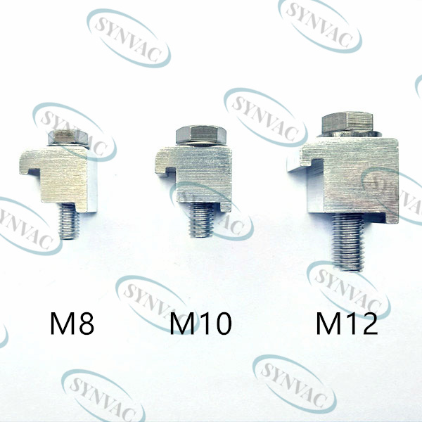 M8 M10 M12 ISO Single Clamp Aluminum Stainless Screws