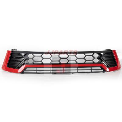 2015 2018 Hilux Revo Parts Red LED Front Toyota Hilux Mesh Grill