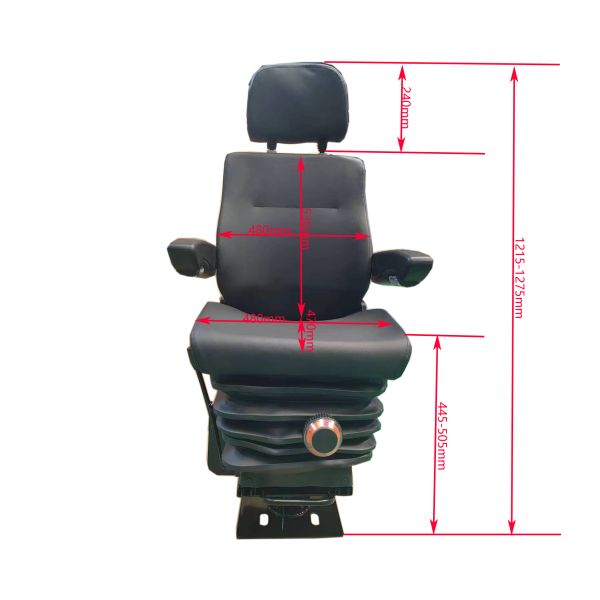 Heavy Duty Truck Driver Seat With Mechanical Suspension From China Factory