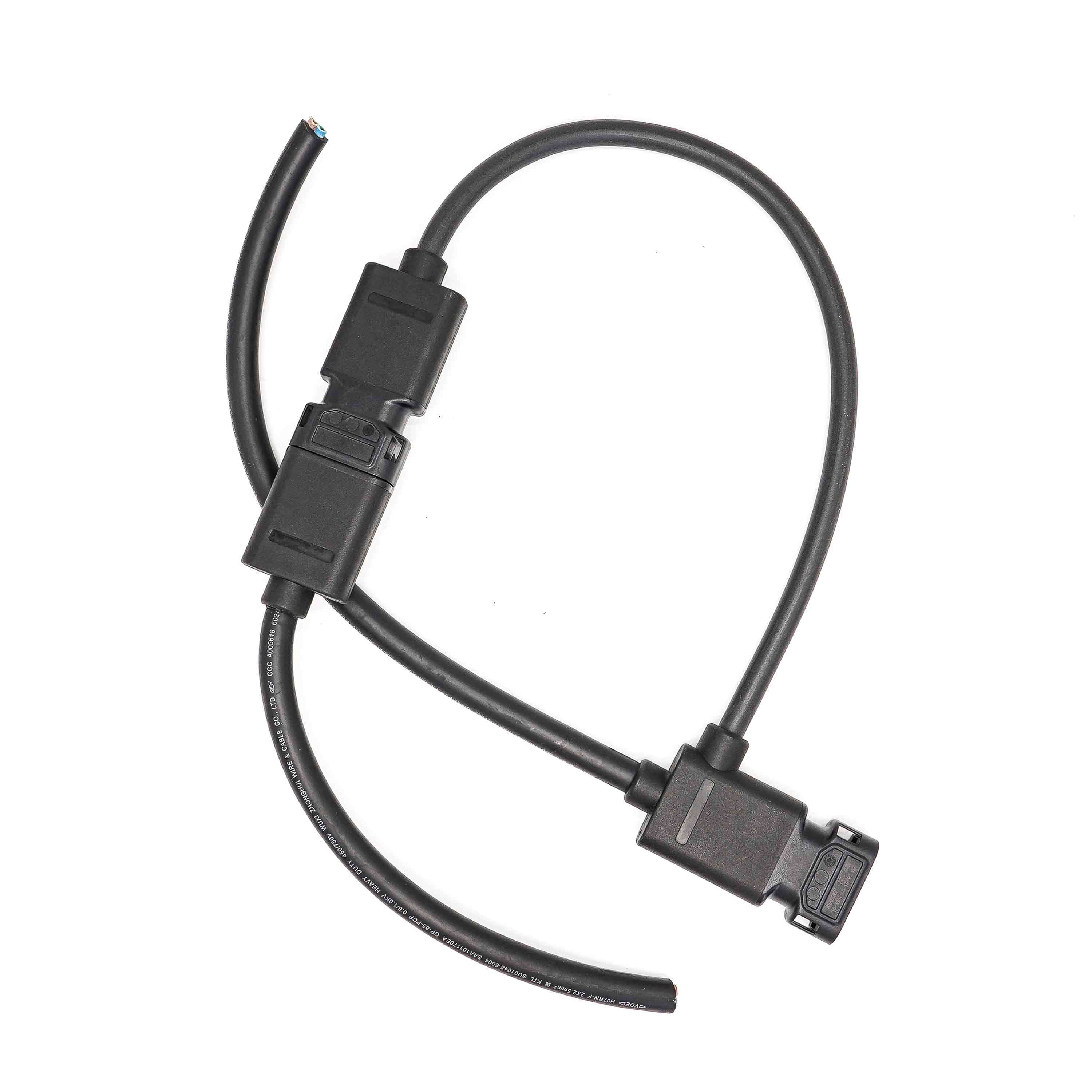 IP67 Photovoltaic PV Cable Connectors Plugs For 1000V DC Solar Panel