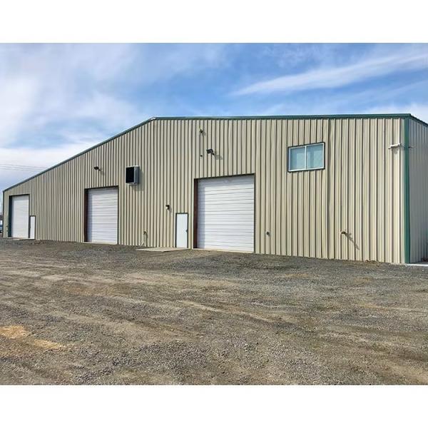 Customizable Prefab Steel Structure Warehouse for Industrial Design Style 4S Showroom