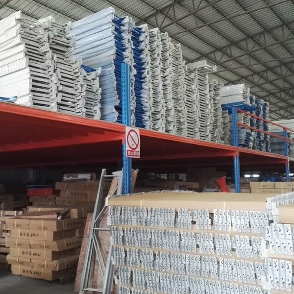 7000kg Mezzanine Steel Structure Rack Logistics Mezzanine Floor Platform