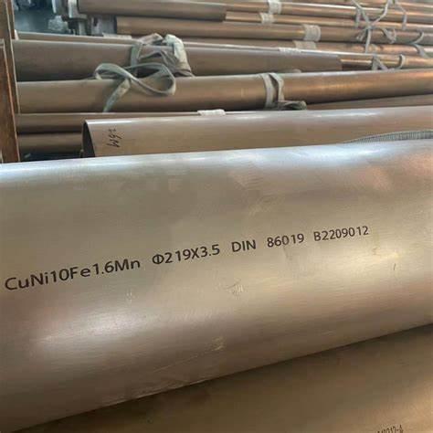 Manufacturer Seamless Copper Tube ASTM B111 6 SCH40 CUNI 90/10 C70600 C71500 TUBE Copper Nickel Pipe