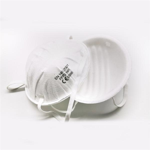 Eco Friendly Lightweight Ffp2 Dust Mask , Cupped Face Mask For Public Place