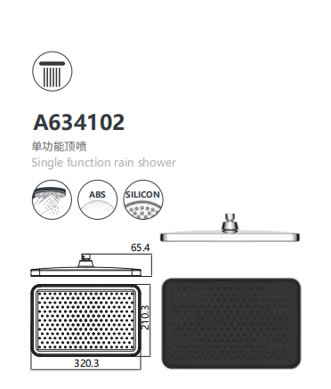 4 Spray Mode Handheld Shower Head Bathroom Faucet with Diverter Hand Spray Function