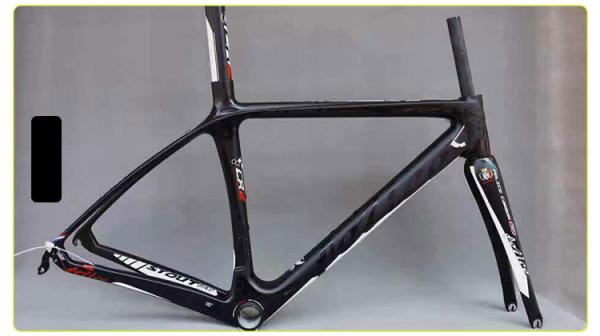 700C Estrada de fibra de carbono Aero Frame+Fork+Seatpost STOUT CR-2 900 gramas BB compatível com diferentes tipos