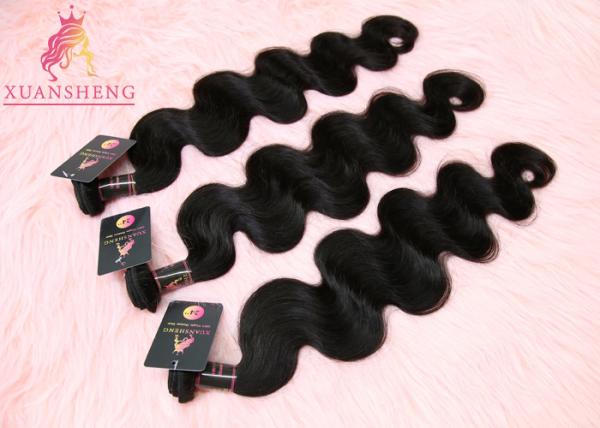 Bundle Virgin Weaving Body Wave Raw Hair Natural Black Color 30 Inch