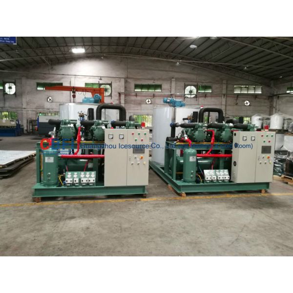 Промышленным большим стиль хлопь создателя льда емкости охлаженный воздухом 20 тонн в день