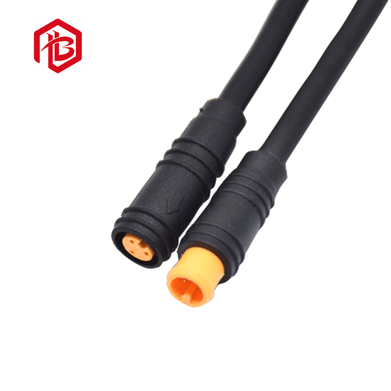 Electric Bike M6 Male 300V 3 Pin Waterproof Connector
