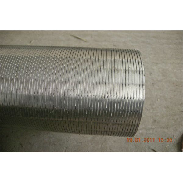 Anti Corrosion SS304 Diameter 219mm Johnson Wire Water Well Screen Pipe 80 Bars 8