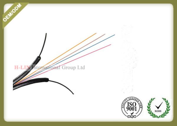 4 Core FTTH Fiber Optic Cable Single Mode GJXFH  LSZH jacket FTTH indoor fiber optical cable