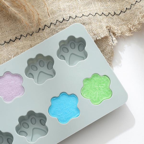 Bandejas do cubo de gelo do silicone de FDA