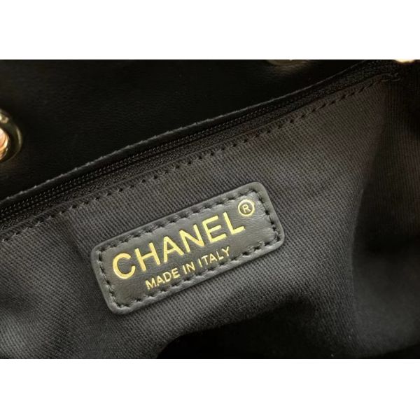 Coco Love Rope Luxury Bucket Bag 32cm Length True Sheepskin Texture