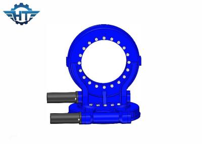 Envelop Worm Worm Gear Slewing Drive For Solar Tracking System With 24V DC Motor