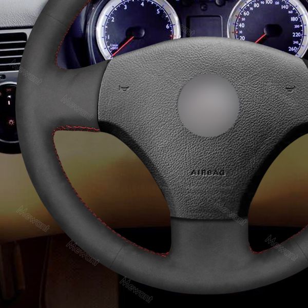 Glossy Red Carbo Fiber Design Style Steering Wheel Cover Wrap for Honda Civic 11 2022