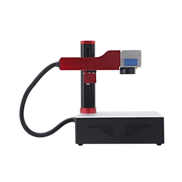 IPG Raycus Max JPT Source 20W 35W 60W Fiber Laser Marking Machine for Metal Advertising Industries Type Laser Printer