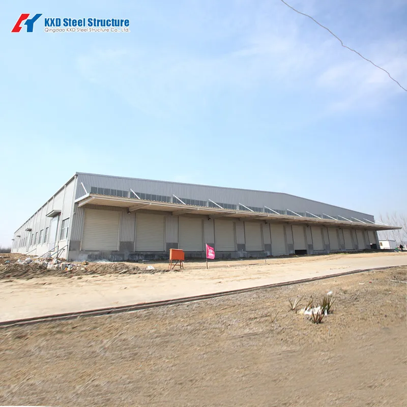 Environmental Friendly Prefabricated Light Structural Steel Structure Construction for Sale