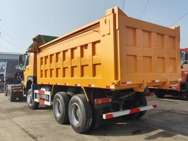 Sino Truck Dumper New Big Bucket 30 Tons 6*4 Howo Tipper With Cover New Tires Single Sleeper
