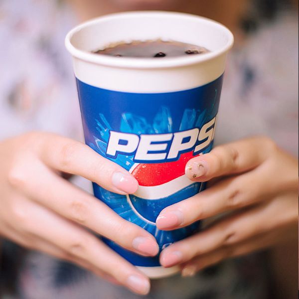 22oz 640ml PE PLA Cola Disposable Paper Cups Paper Cold Drink Cups 300gsm