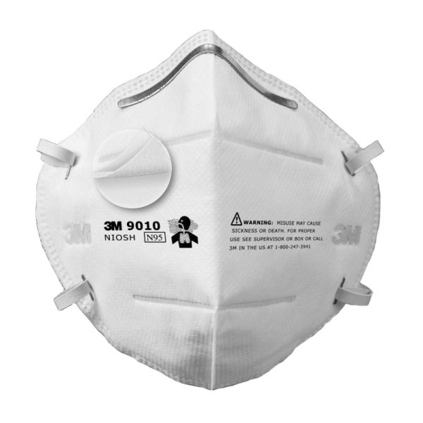 Personnel Protection FFP3 Face Mask , Disposable Breathing Mask Antibacterial