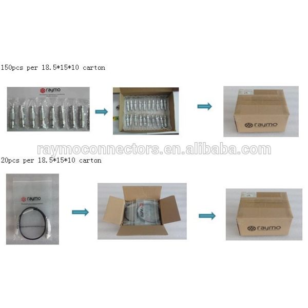 S SS SA SFE  Circular Waterproof Connector , Cable Mount Connector Assembly Service