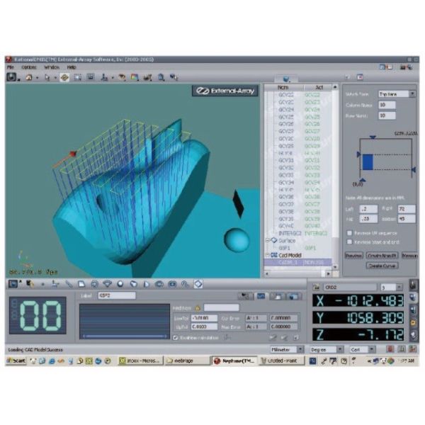Rational DMIS 3D Measurement Software, 32/64-bit, with CAD Module and Graphical Display