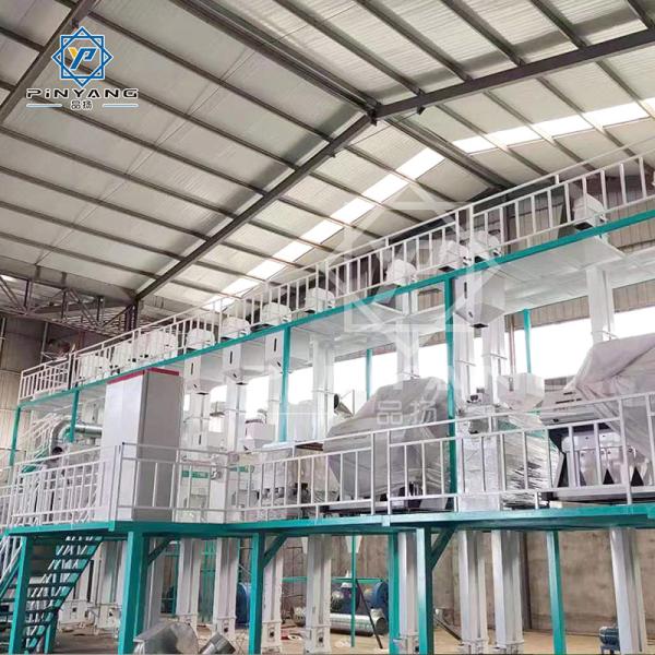 80-150 Tons Per Day Complete Line for Rice Processing Machine