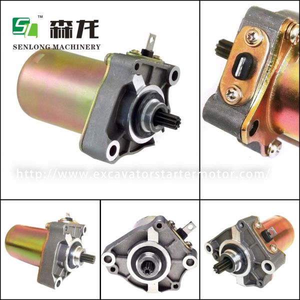 Starter Polaris LEAD90/100/ PEUGEOT 100 Motorcycle 12V 9T CCW  31210-GCC-771 31210-GFM-B20 31210-GW3-044 31210-KEE-631