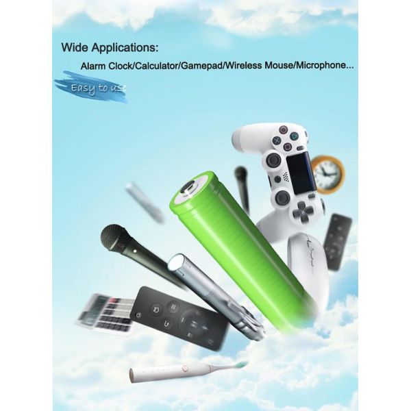 OEM ODM NiMH батареи 1.2V AA 2300mAh перезаряжаемая батарея AA2300 для беспроводного микрофона