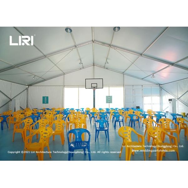 Customized 32.8'' Span Emergency Medical Tents For Vaccination