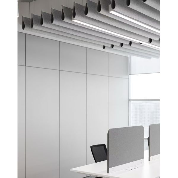 Polyester Fiber Acoustic Panel 1220x2440mm 9mm Sound Absorbing Wall Board for Conference Hall Interior Decoration