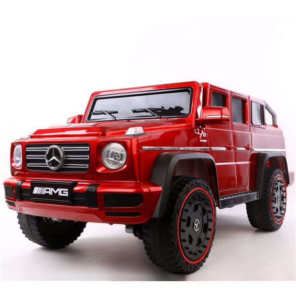 Нет краски дизайн 12В электрическая езда на машине с пультом дистанционного управления и кожаные сиденья