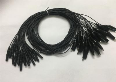 O EEG do ruído 1,5 cabografa/o padrão do CE do conector do ruído 1,5 dos elétrodos copo de Eeg