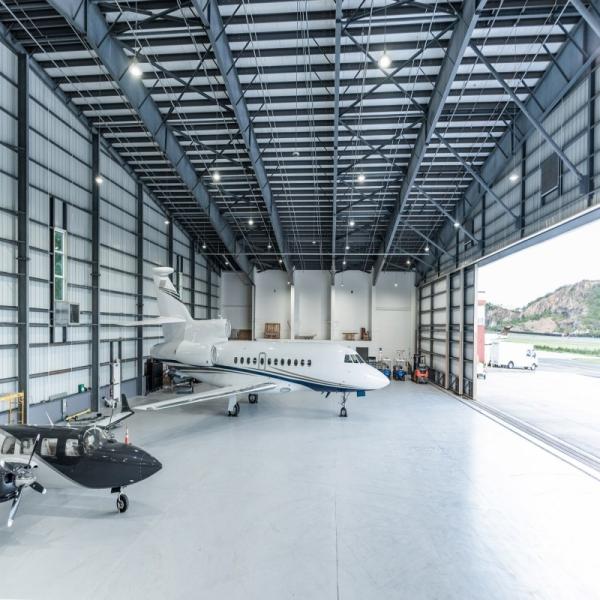Steel Building Aircraft Hangar Wide Span Metal Hangar Building
