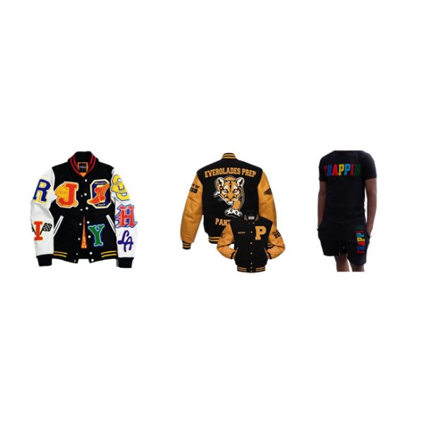 Embroidery Wholesale Custom Chenille Patch,Iron On Cheap Chenille Letter Patchs