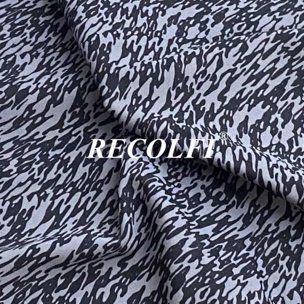 Anti Crease Glitter Printed Ladies Swimwear Fabric 100cm Width