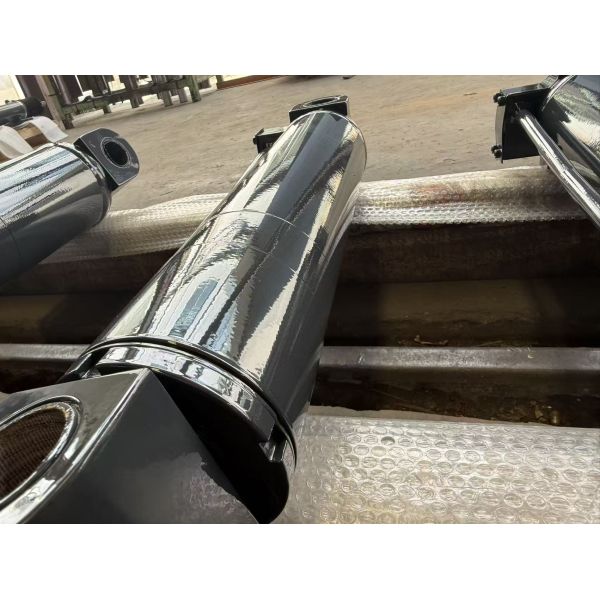 Hydraulic Custom Double Acting Cylinder With Hard Chrome Plated Steel