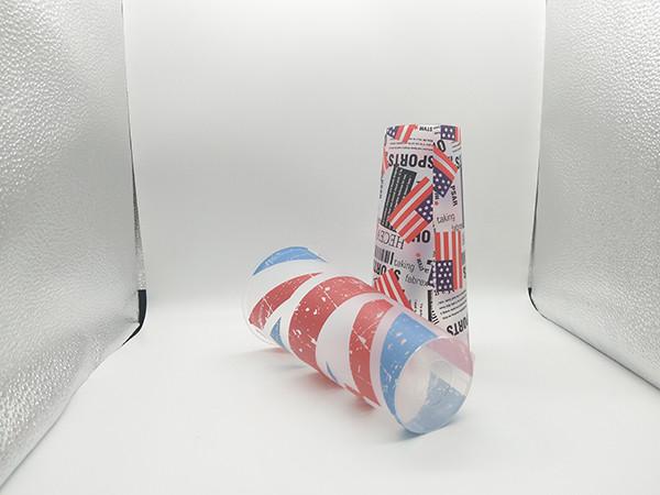 Milk Tea Disposable PP Plastic Cup , Printed Plastic Cups Customized Logo