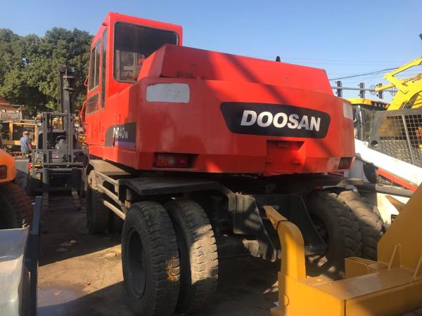                 Used Korean Wheel Excavator Doosan Dh140W-7, Secondhand Doosan 14 Ton Mobile Excavator Dh140W-7 Dh150W on Promotion             