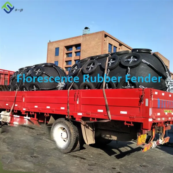 BV Yokohama Marine Wharf Rubber Fenders High Pressure Resistant