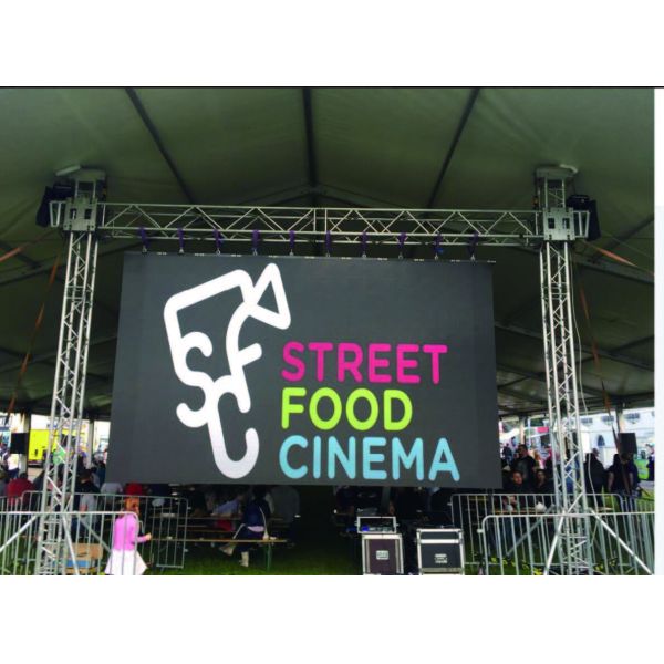 Дисплейная панель HD 4k RGB с шкафом 500*500 мм