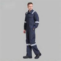 Ropa ignífuga ligera de los guardapolvos ignífugos de 4.5OZ 6OZ para el trabajador industrial